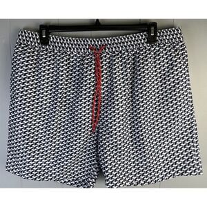 Men's‎ Murano Swim Trunks Navy & White size XXL